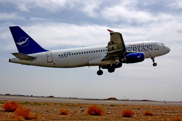 Syria Airlines in the Skies of Riyadh